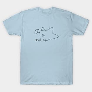 Shark Drawing T-Shirt